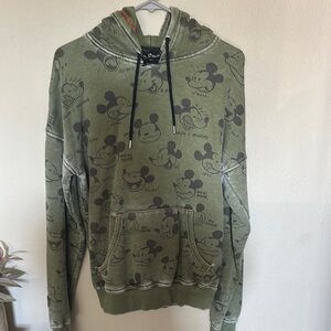 Disney Green Mickey Mouse women’s Hoodie